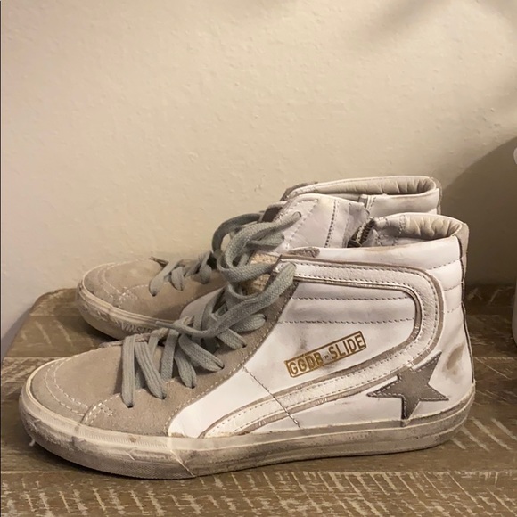 Golden Goose Shoes - GOLDEN GOOSE HIGH TOP SNEAKERS.